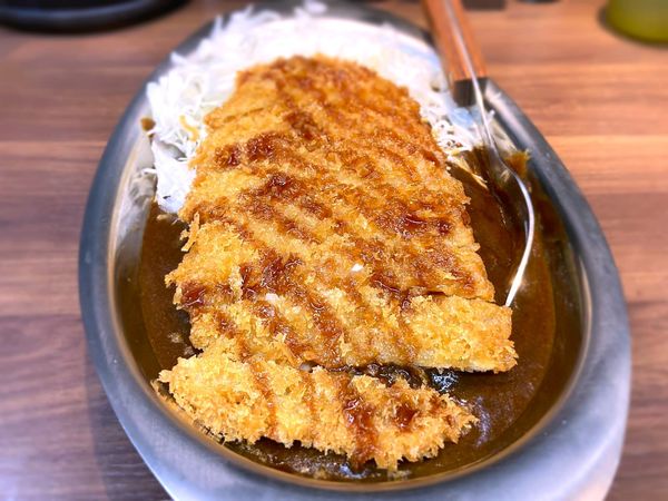 「ミルカツカレー¥700」@金沢ミルカツカレー おちゃのみずの写真