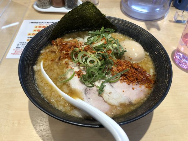 「味噌ラーメン 1000円 + クーポン味玉」@中華そば 結。の写真