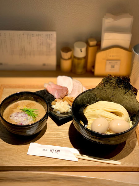 「特製つけ麺」@麺屋 周郷 新橋店の写真