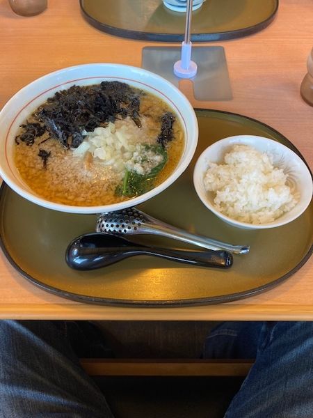 「こってり磯海苔らーめん」@中華麺食房 三宝亭 八橋店の写真