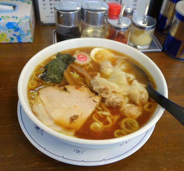 「ワンタン麺」@東池おはこ大勝軒の写真