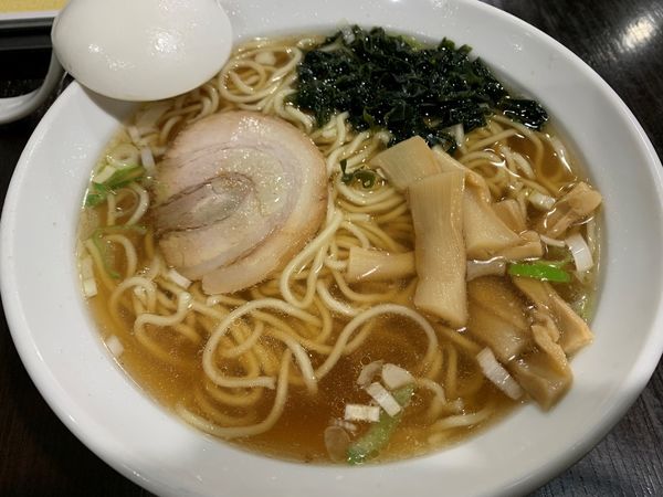 「ラーメン＋ミニ炒飯」@歓迎 田町駅前店の写真