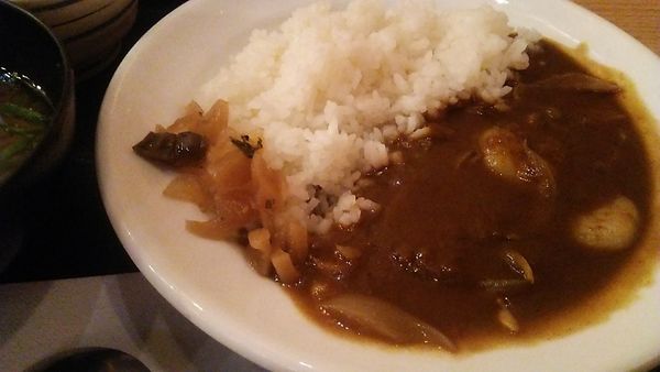 「シーフードカレー 500円」@目利きの銀次 市川北口駅前店の写真