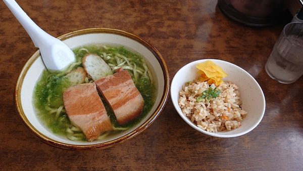 「アーサーソバ ジューシー」@なかむらそばの写真