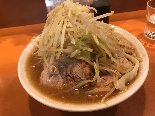 「豚麺小（豚２枚）」@麺屋 長次郎の写真