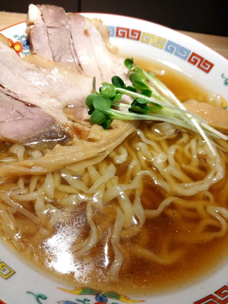 「ダシにぼしそば」@煮干中華 余韻の写真