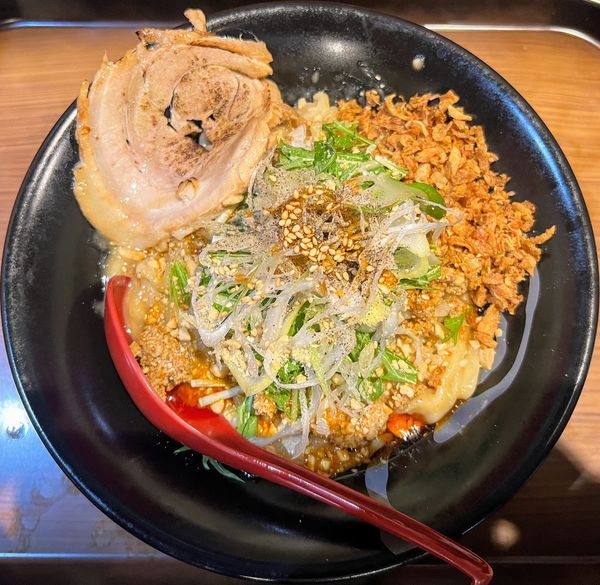 「（限定）汁なし担々麺+チャーシュー」@らーめん 蓮の写真