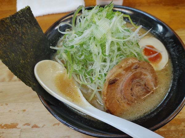 「みそねぎラーメン」@みそ専門 あかつきラーメン 東海大店の写真