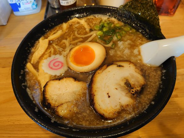 「こってり中華 太麺」@らー麺Chopの写真
