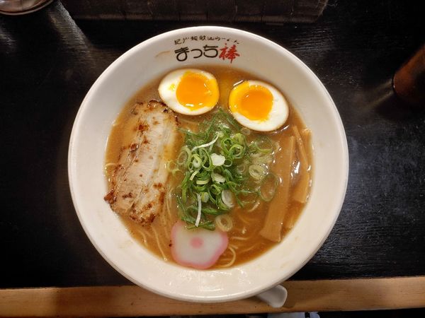 「和歌山らーめん源味　半熟玉子」@紀州和歌山ラーメン まっち棒 千種店の写真