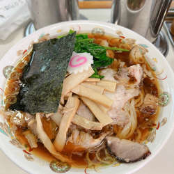 チャーシュー麺、ほうれん草めんま増し