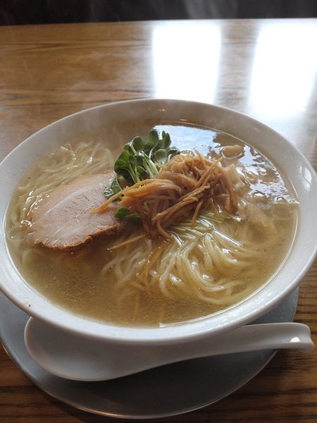 「塩しょうがラーメン」@手打ちラーメン 谷家の写真