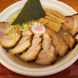 チャーシューメン白醤油+メンマ増し