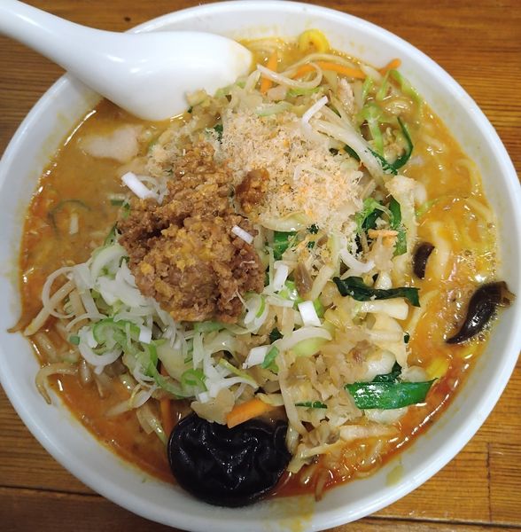 「李菜担々麺」@パンダ 京浜蒲田店の写真