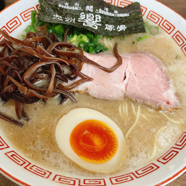 「響らぁめん（こってり）750円+75円」@らーめん居酒屋 響の写真