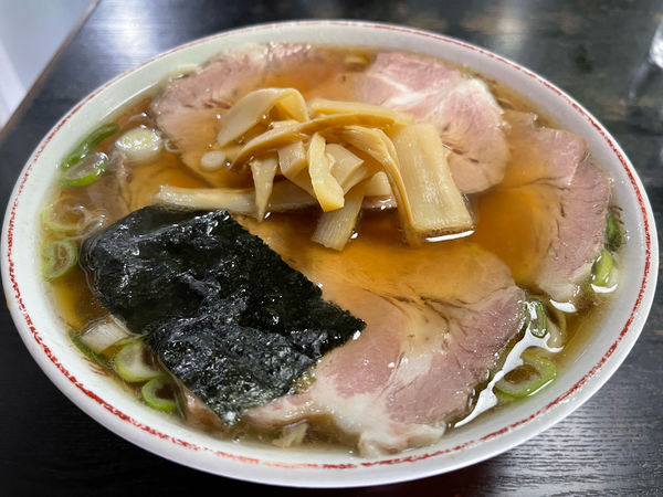 「チャーシューメン大盛り」@置賜屋の写真