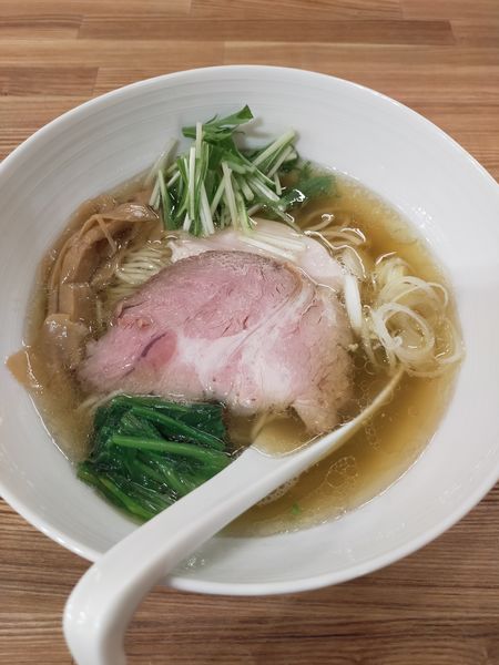 「塩そば」@中華そば きなりの写真