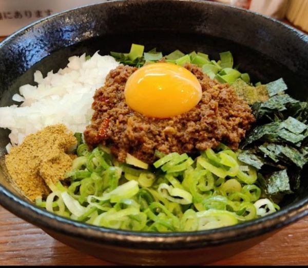 「台湾まぜそば」@豚骨ラーメンとまぜそば 池めん 清水町店の写真