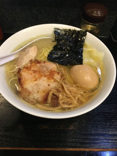 「特製塩そば」@塩そば 桑ばらの写真