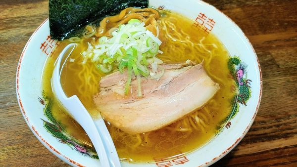 「本節そば　脂多め」@らあめん 寸八 総本店の写真