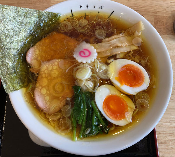 「中華そば」@自家製中華そば すずらんの写真