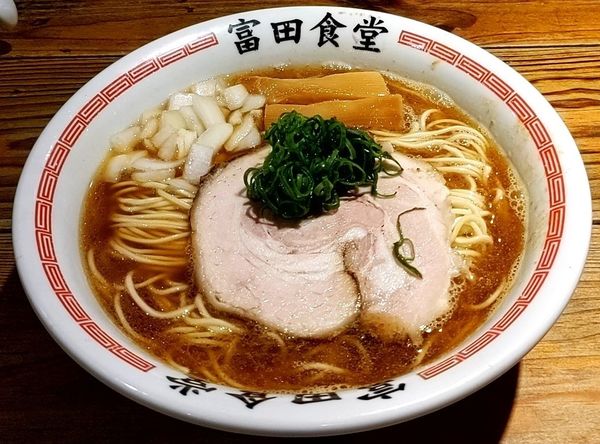 「煮干そば」@松戸中華そば 富田食堂の写真