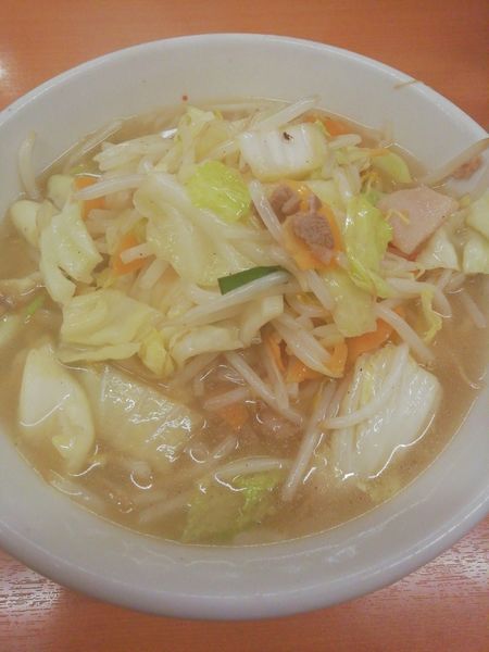 「野菜たっぷりタンメン」@日高屋 大森西口店の写真