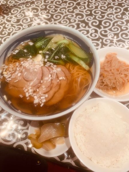 「チャーシュー麵定食 880円」@中国名菜処 悟空の写真