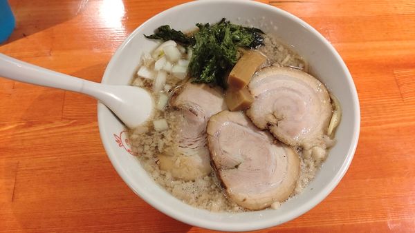 「燕三条醤油」@麺酒場 まがり 八丁堀店の写真