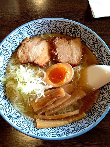 「和風しょうゆらーめん　850円」@らーめん ゆいやの写真