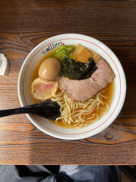 「あっさり煮干しラーメン」@らー麺 山さわの写真