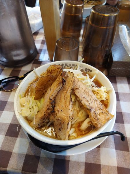 「本気の炙り焼豚そば　1000円」@本気の焼豚 プルプル食堂の写真