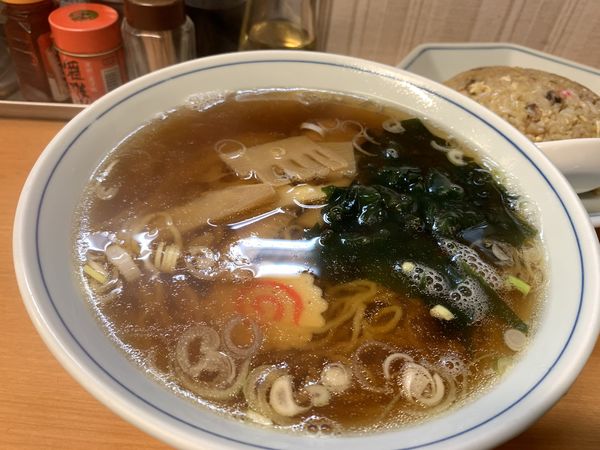 「半チャンラーメン」@平和軒の写真