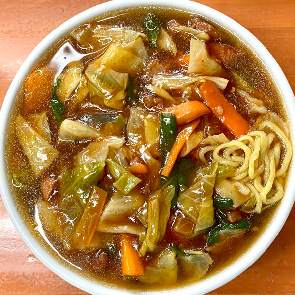 「スタミナラーメン 大盛り HOT ¥900円」@スタミナラーメン 一伸の写真