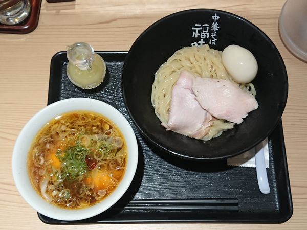 「つけ麺　贅の盛り」@極上中華そば 福味 東京駅KITTE店の写真