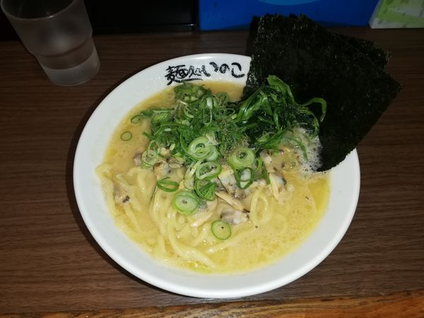 「あさりとバターの塩ラーメン」@麺処いのこの写真