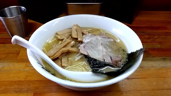 「メンマラーメン（８２０円）」@鼎の写真
