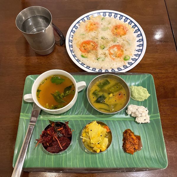 「ウタパムセット」@ケララの風 モーニングの写真