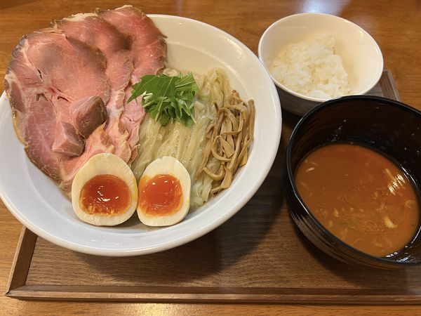 「限定・海老塩の昆布水つけ麺 特製 1150円」@らぁ麺はうす Sumika0の写真