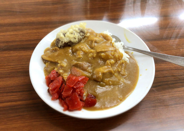 「カレーライス(430円)」@倉井ストアーの写真