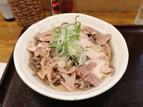 「肉そば　　ダブル　　680円」@河北やの写真