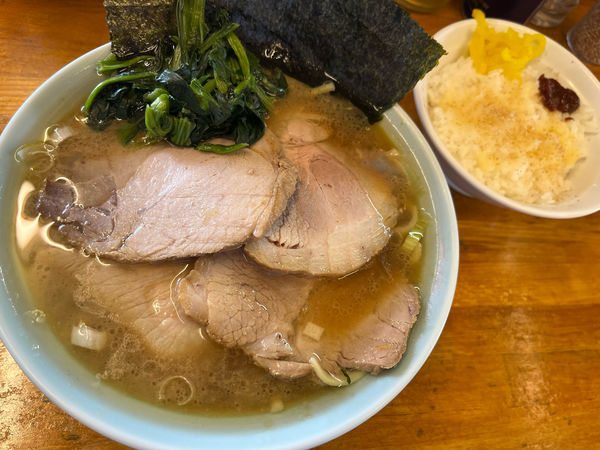 「チャーシューメン ¥950　小ライス ¥170」@究極ラーメン 高根家の写真