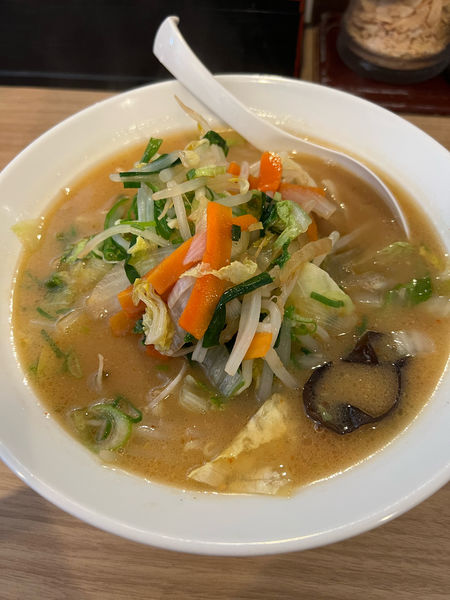 「白味噌野菜ラーメン」@威風 秋葉原店の写真