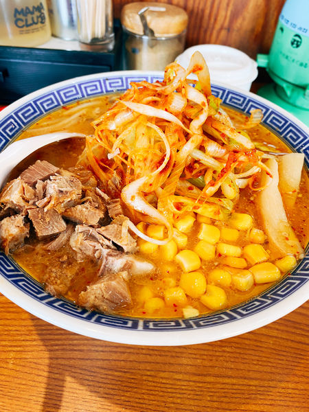 「辛ネギ味噌らーめん」@常勝軒 伊勢崎総本店の写真