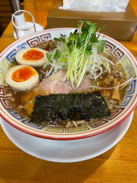 「『支那そば醤油＋ネギ』」@ちばき屋 葛西店の写真