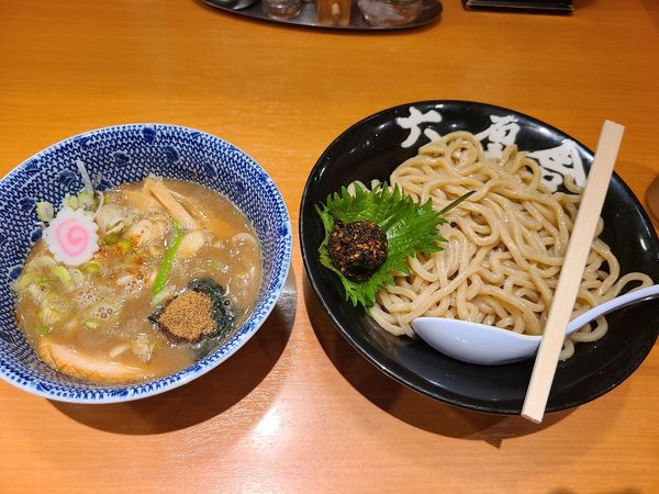 「生七味つけ麺」@六厘舎の写真