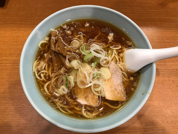 「中華そば　800円」@共楽の写真