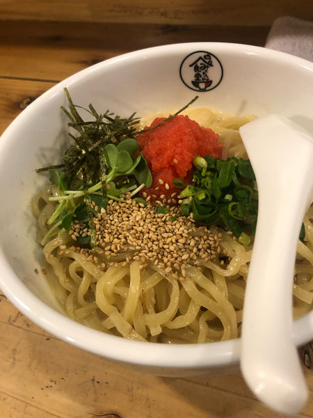 「まぜそば　明太クリーム」@イタリアンまぜそばのお店 みくちゃん食堂の写真