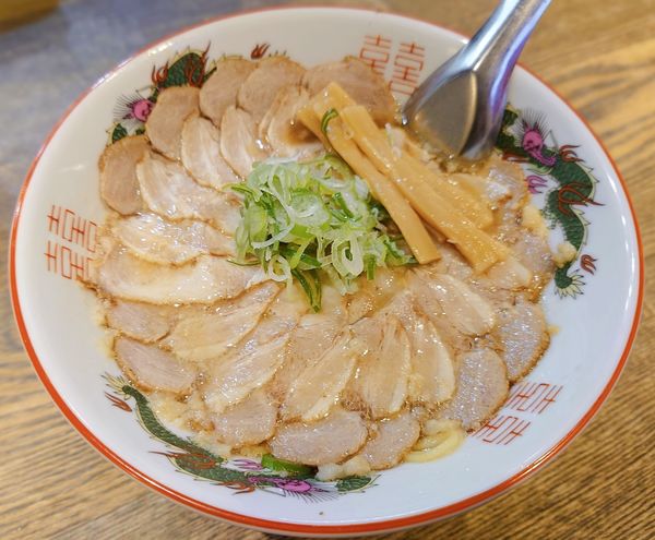 「ラーメン肉増し」@中華そば専門 白華楼 名駅店の写真