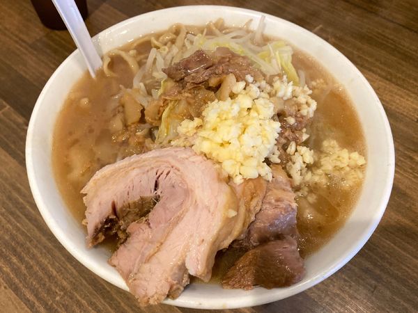 「ラーメン小 900円」@男気らーめん アカギの写真